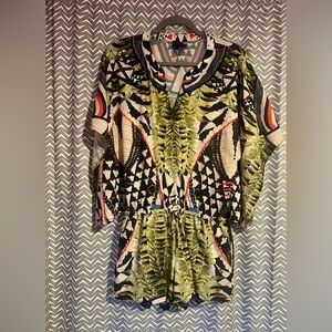Hale Bob | Jungle Romper, Size XS